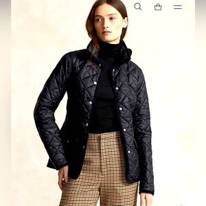POLO Ralph Lauren Women’s Diamond Quilted Jacket Black Size: Medium NWT